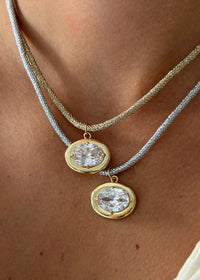 Naples Cord Necklace - Gold