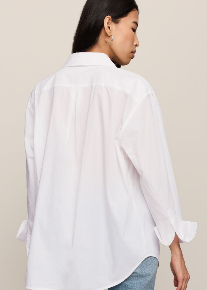 The Gallery Button-Up - White