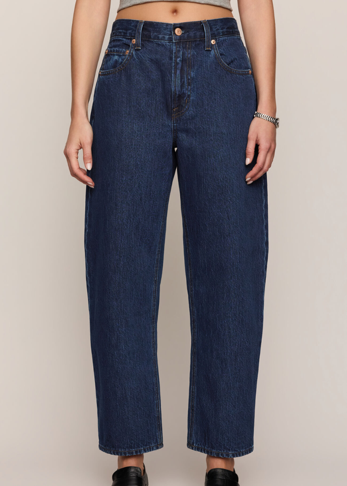 The Off Duty Bowed Ankle Jean - Horizon