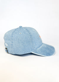 Youth Tiny Chi Hot Dog Icon Hat - Denim