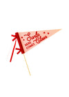 Here Comes Santa Claus Pennant