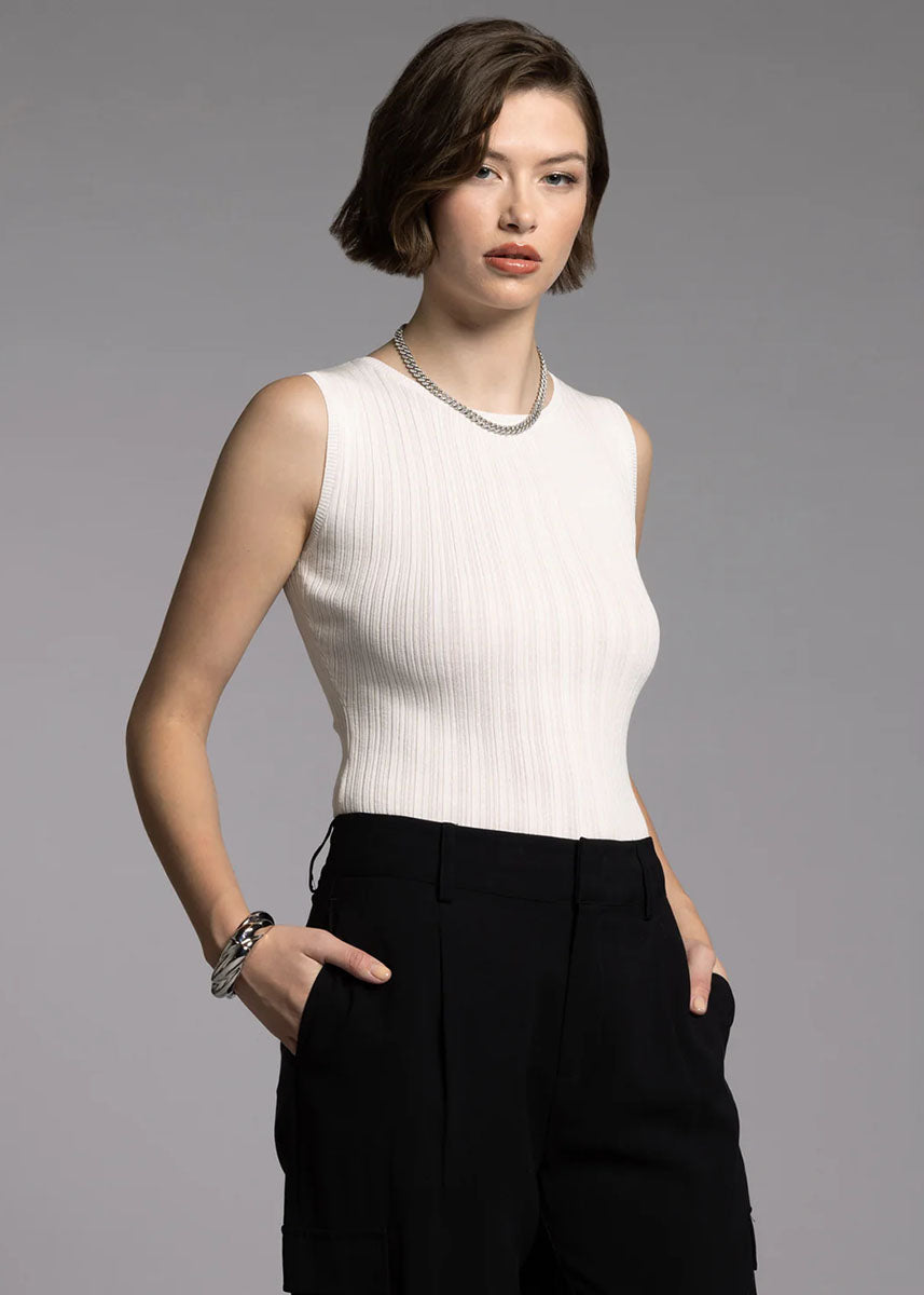 Eleanor Tank - Blanc
