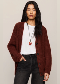 Whitmore Cardigan - Velvet Rouge