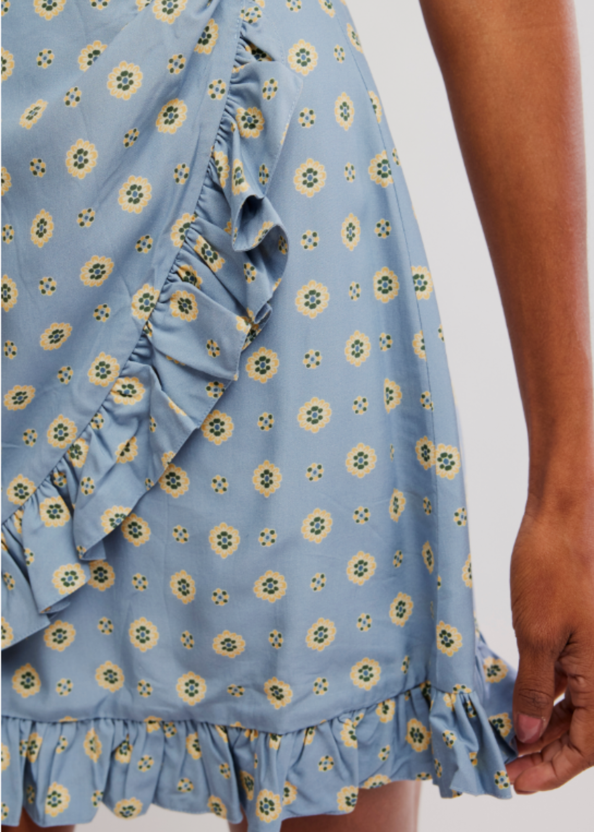 Wildest Dreams Mini Dress - Autumn Sky