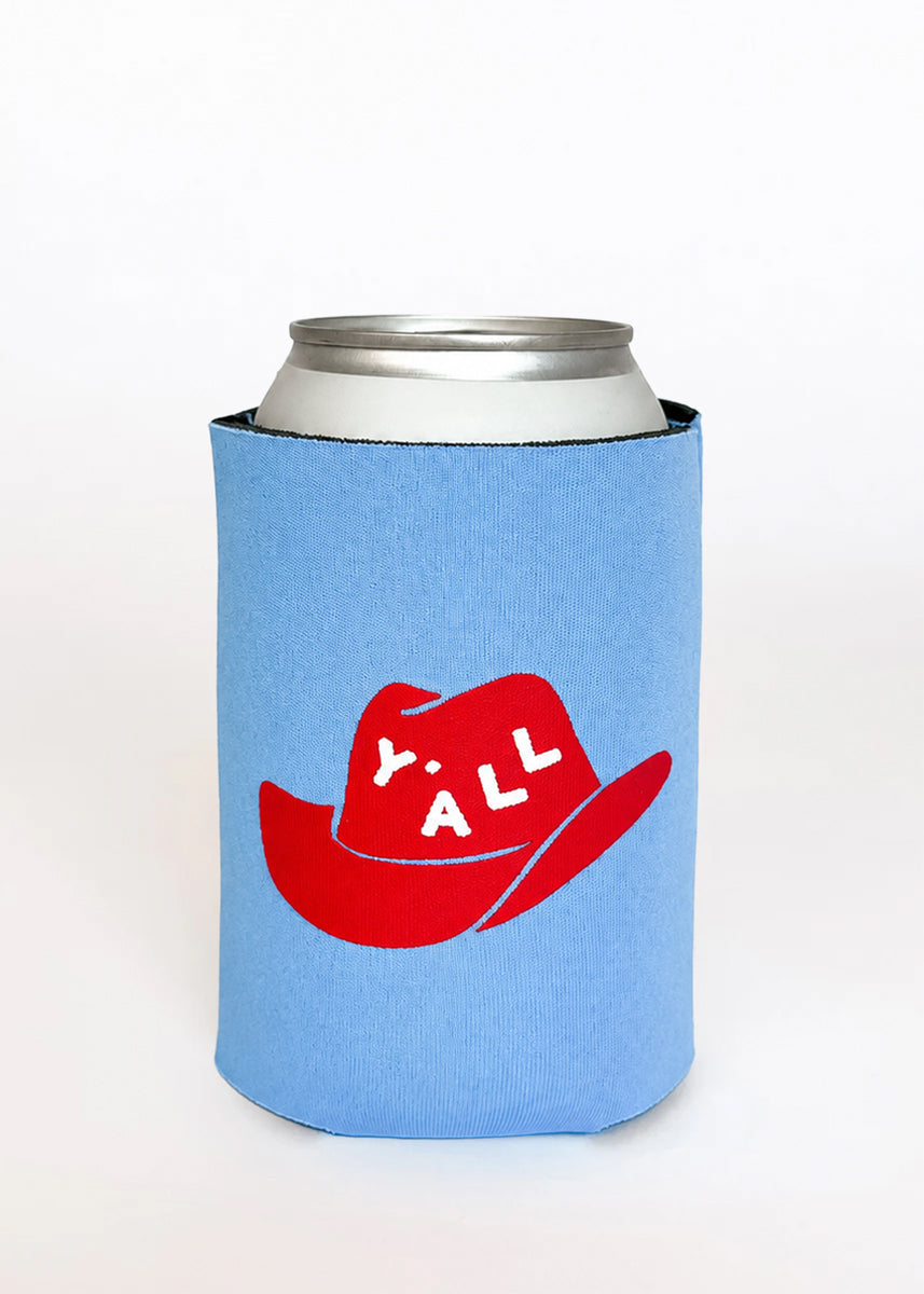 Y'all Cowgirl Hat Can Cooler
