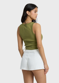 Your Crush Skort - Salt Crystal