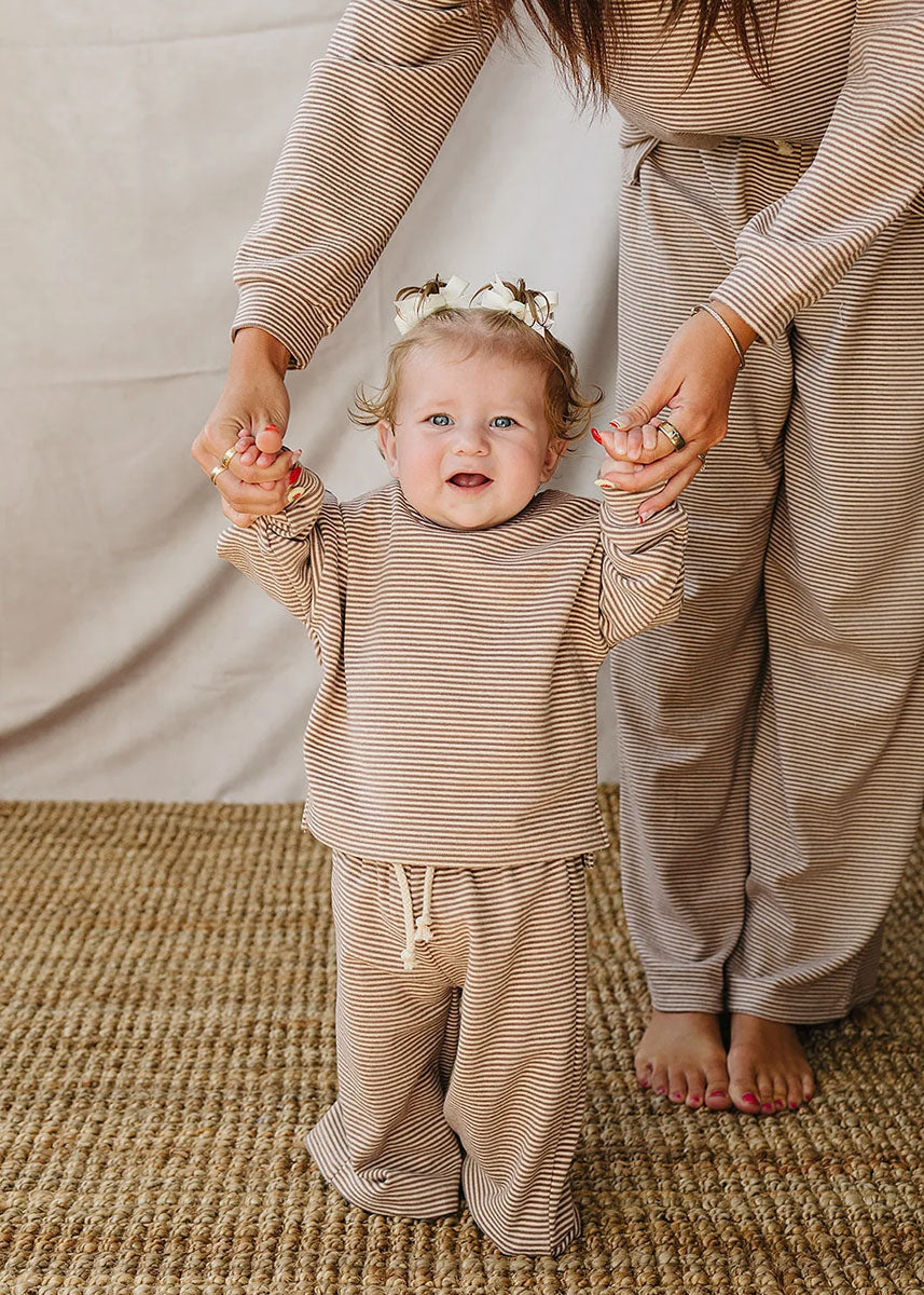 Striped Loungewear Set