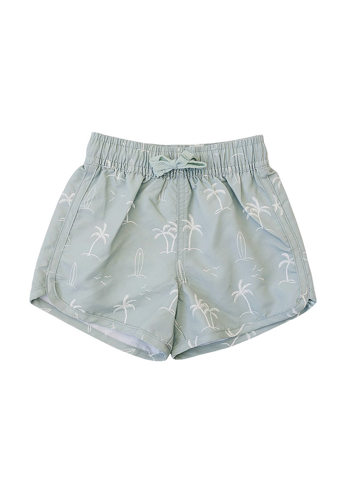 Sage Surfer Swim Shorts