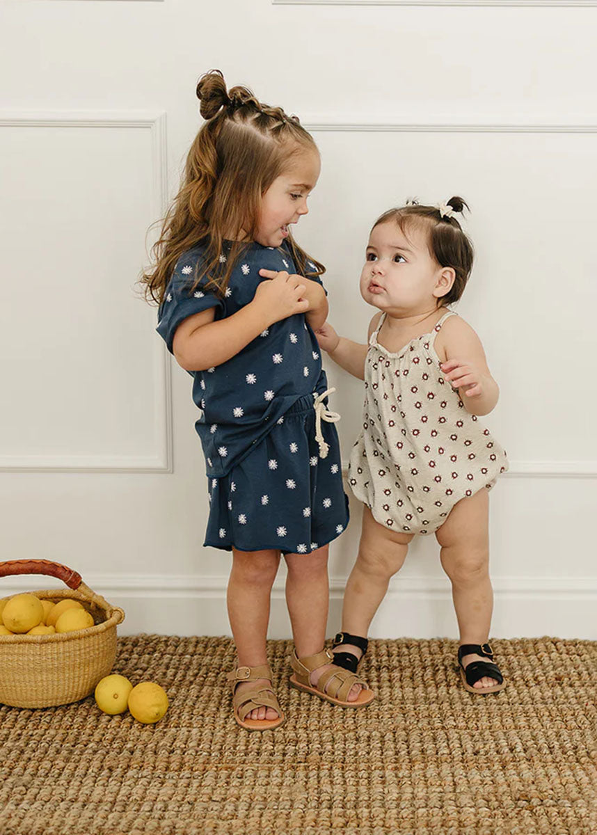 Floral Tank Bubble Romper