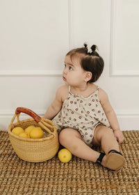 Floral Tank Bubble Romper