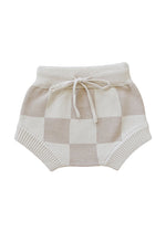 Checkered Knit Bloomers