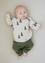 Pine Tree Knit Sweater