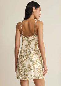 Maude Tiki Tide Mini Dress - Island Coconut