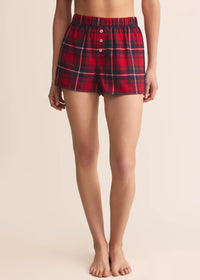 Boyfriend Boxer Short - Haute Red