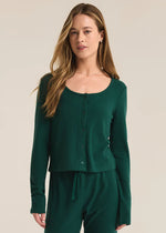 Abigail Long Sleeve Top - Noble Fir