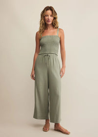 Easton Linen Pant - Avocado