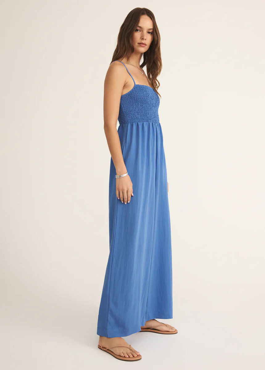 Beachside Jumpsuit - Bay Blue