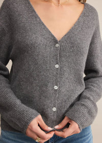 Emile Cardigan - Classic Heather Grey