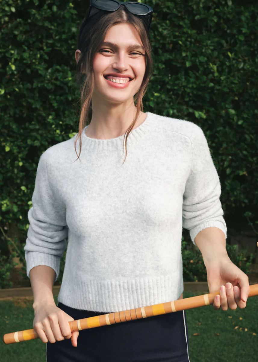 Stand In Sweater - Feather Grey