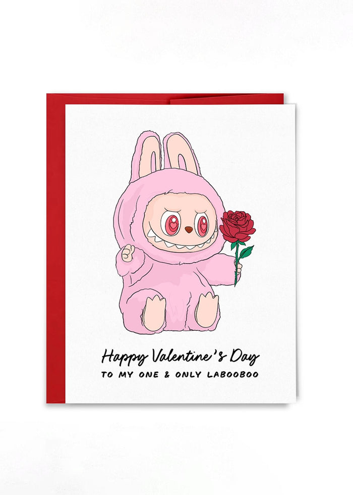One & Only LaBooBoo Valentine's Card