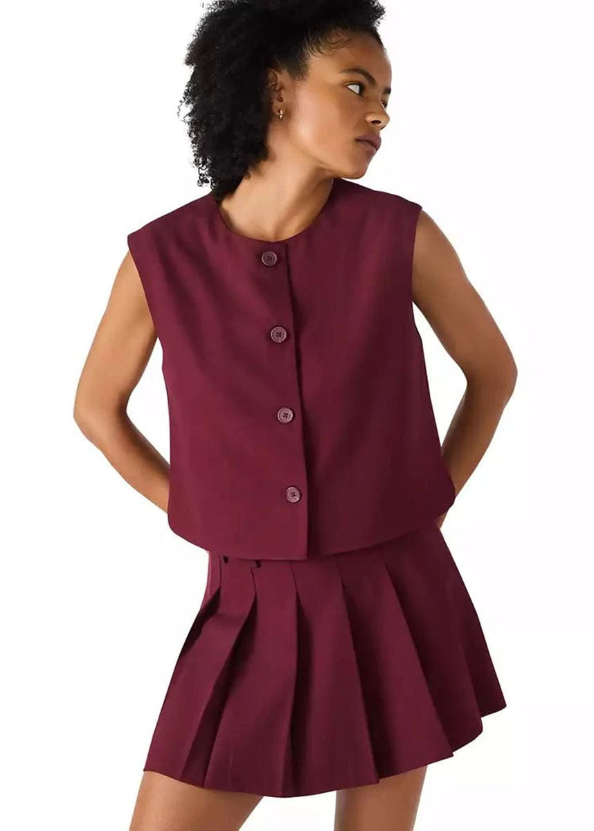 Alessa Top - Wine