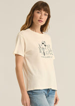 Wine & Cheese Pacific Tee - Sea Salt