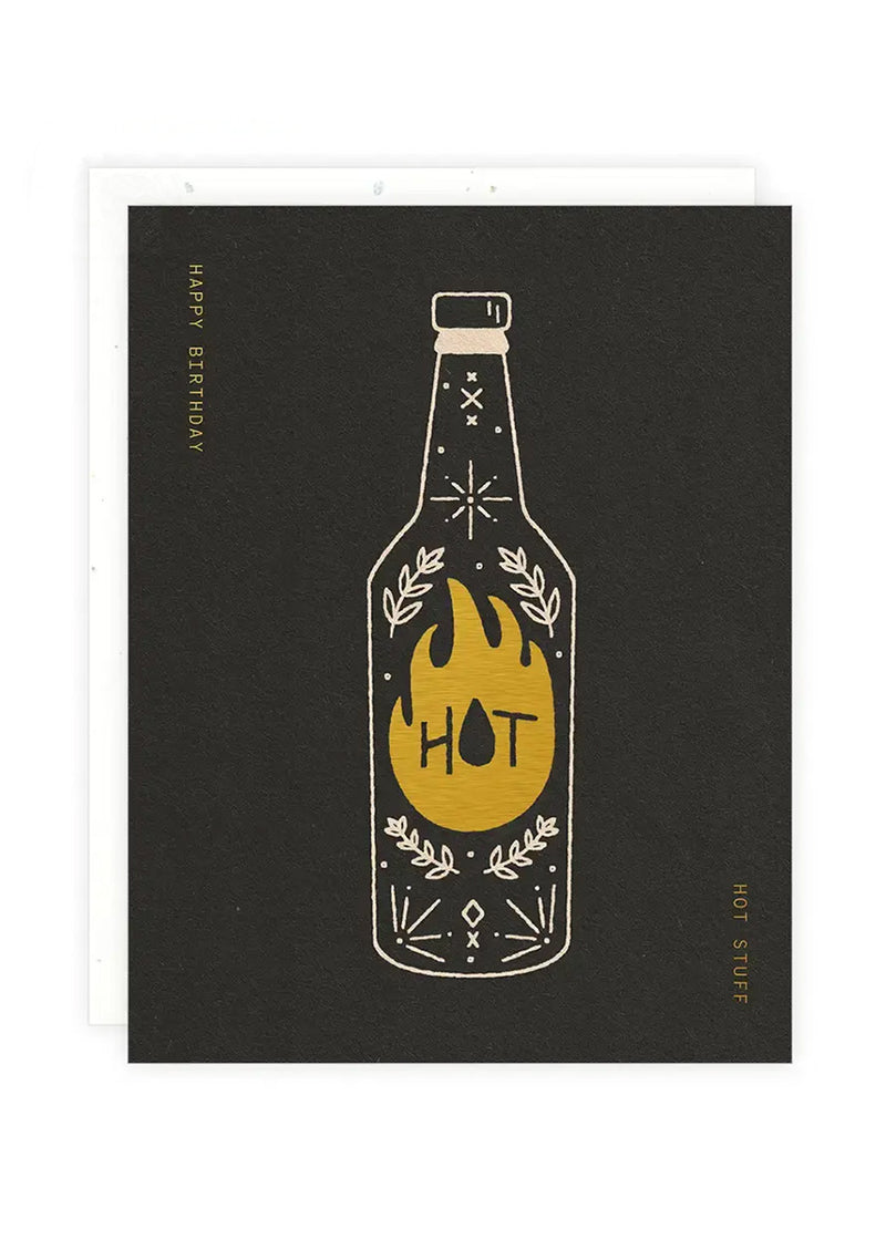 Hot Sauce Birthday Card