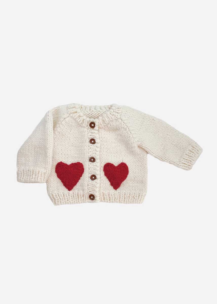 Red Heart Cardigan