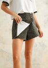Josie Button Skort - Leopard