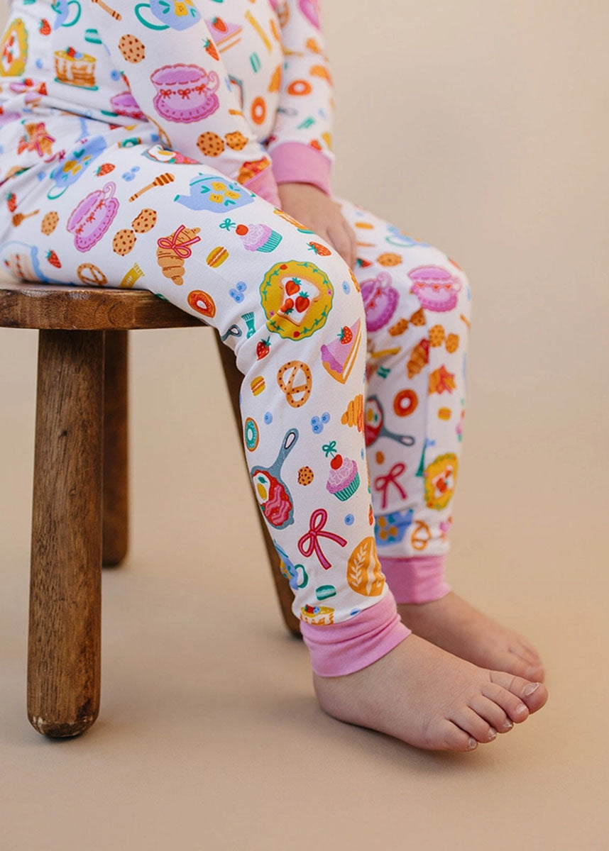 Breakfast Whimsy Bamboo Two-Piece Set