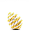 Easter Egg Toy - Yellow Stripe