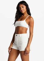 Free Fall Corduroy Short - Salt Crystal