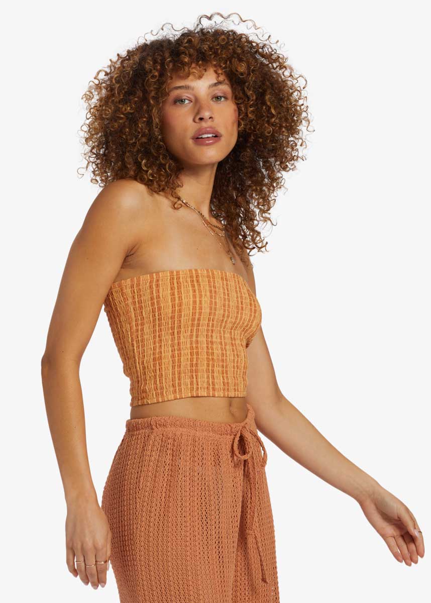 Keep It Simple Woven Tube - Peach Punch