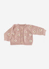 Flower Cardigan - Blush