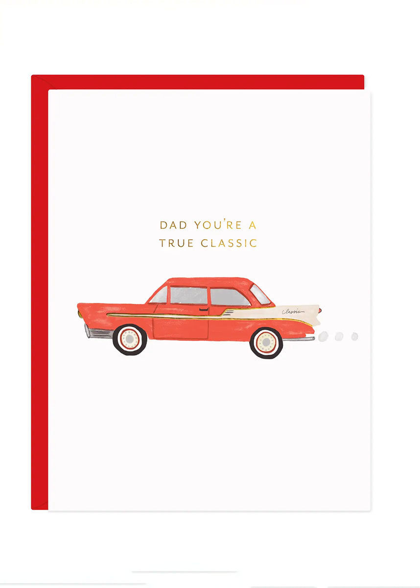 True Classic Father's Day Card