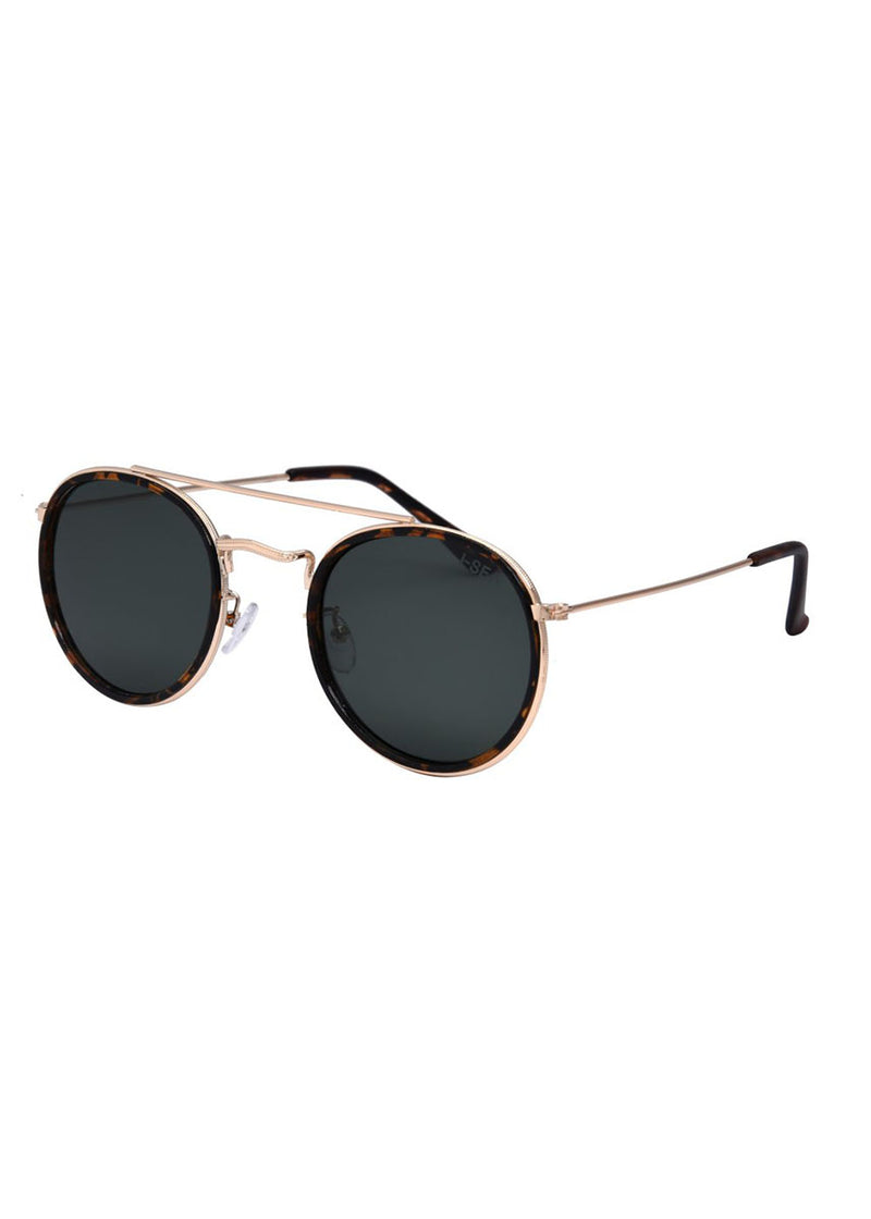 All Aboard Sunnies - Matte Tortoise / Green