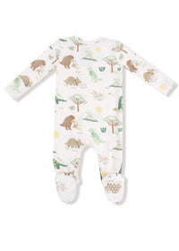 2-Way Zipper Footie - Baby Love Dinos