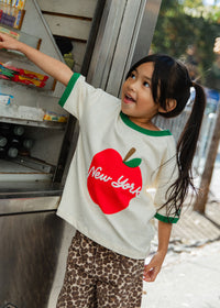 Big Apple Oversized Ringer Tee