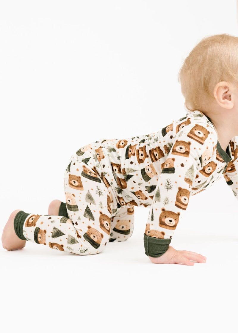 Bamboo Two-Piece Jammies Set - Winter Bears