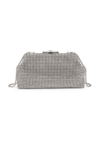 Delfina Evening Bag - Silver