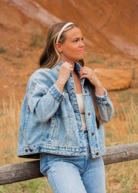 Thin Satin Headband - Champagne