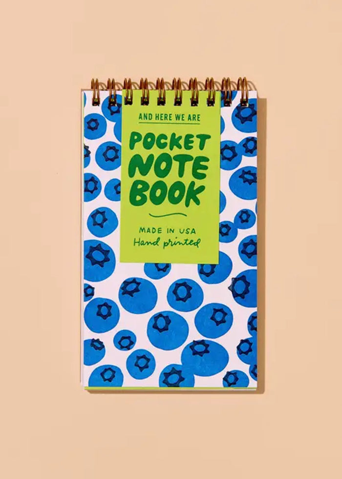 Blueberries Spiral Notebook