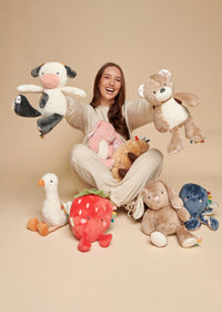 Sweetie Snuggles™ Plush - Taupe Bunny