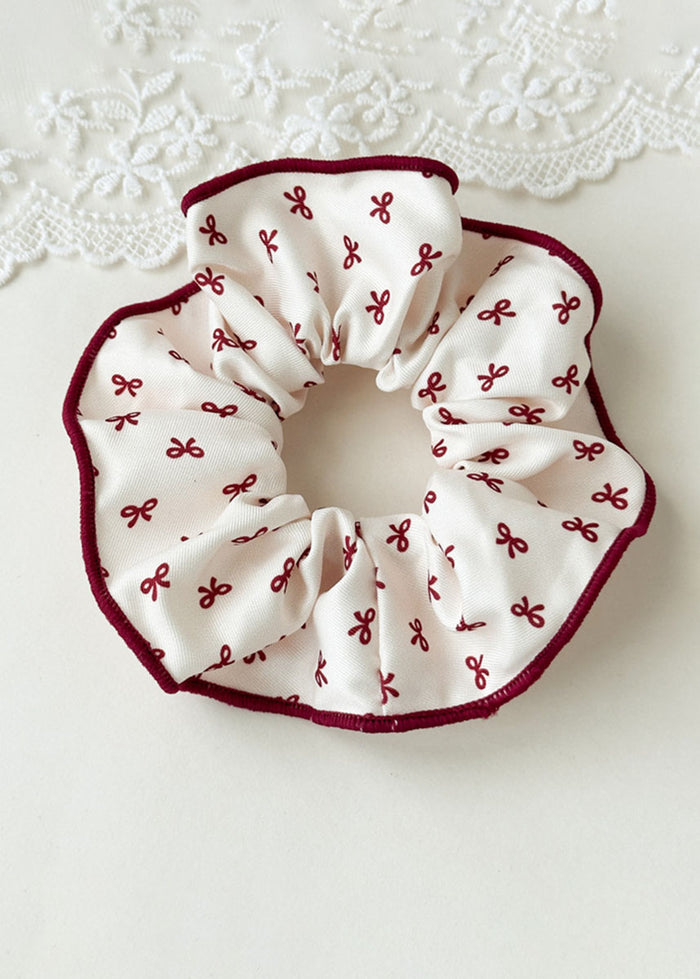 Holiday Scrunchies - Red Bows