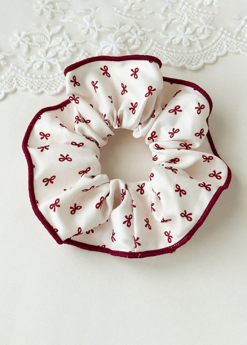 Holiday Scrunchies - Red Bows