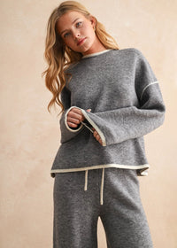 Calista Sweater - Heather Grey
