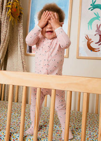 Modal Magnetic Footie - Baa Baa Baby Pink