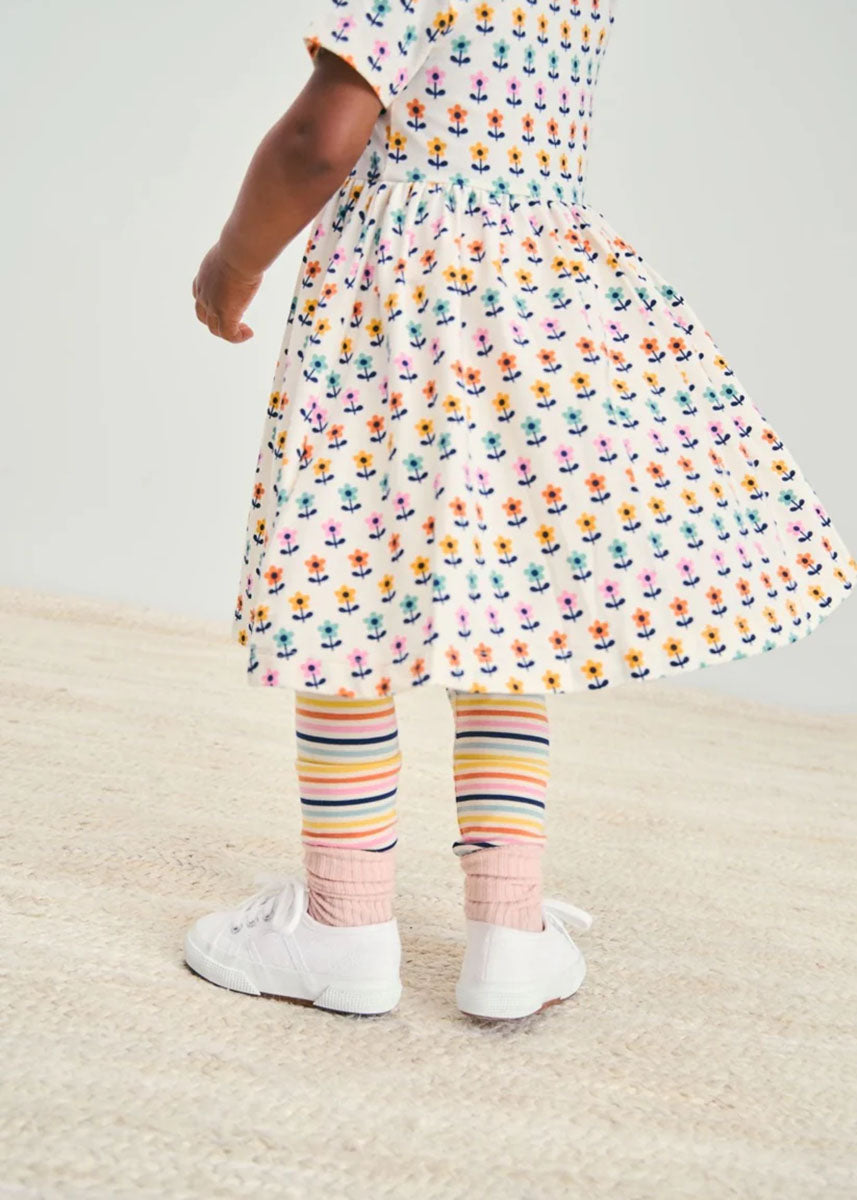 Baby Layette Wiggle Pants In HannaSoft™ - Multi Stripe