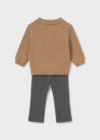 Dominic Sweater & Trouser Set - Cookie
