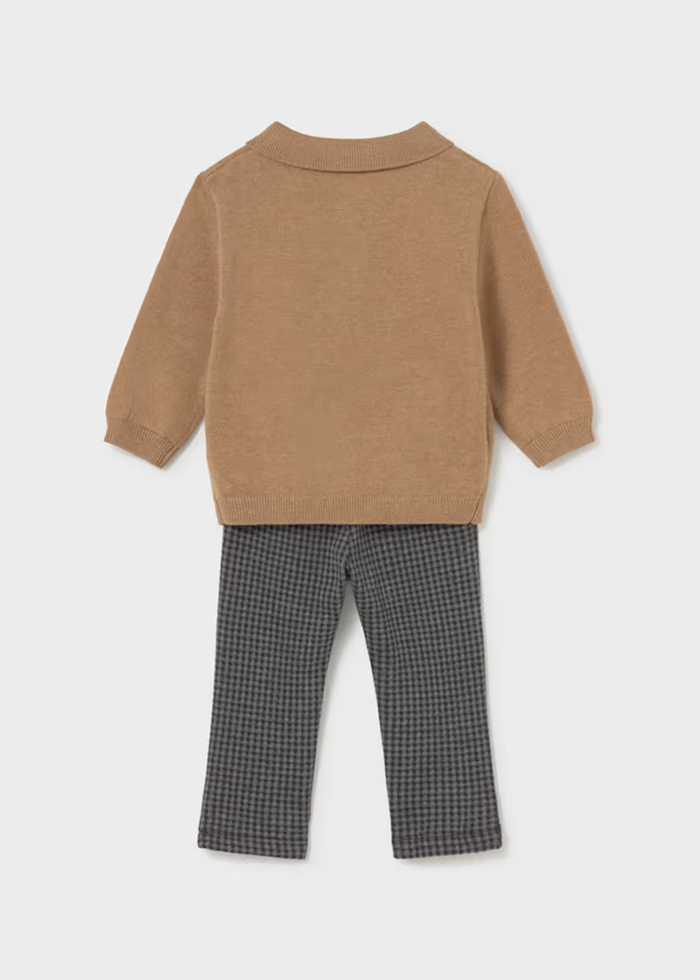 Dominic Sweater & Trouser Set - Cookie